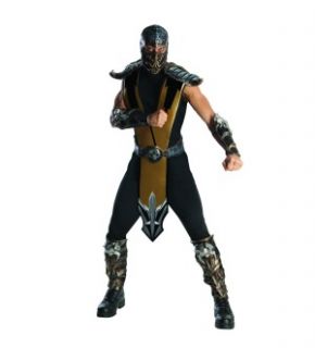 mortal kombat scorpion costume adult standard