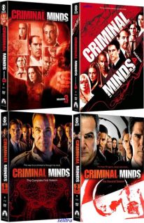 New Criminal Minds Complete Season 1 2 3 4 Seasons 1 4