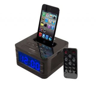 Pyle Radio Alarm Clock Speaker System for iPod —