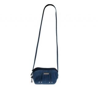 Tignanello Pebble Leather Zip Top Crossbody Bag   A204186