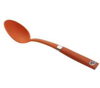 Rachael Ray 13 1/2 Solid Spoon   Orange   K298591