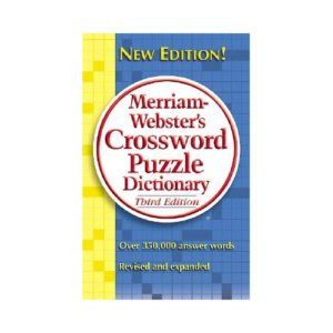New Merriam Websters Crossword Puzzle Dictionary Mer 0877799288