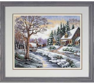 Dimensions Winter Outing Counted Cross Stitch Kit —
