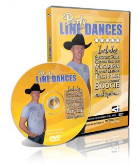 PARTY LINE DANCING DANCE DVD by SHAWN TRAUTMAN     new