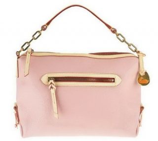 As Is Dooney & Bourke Pebble Leather Small Sac —