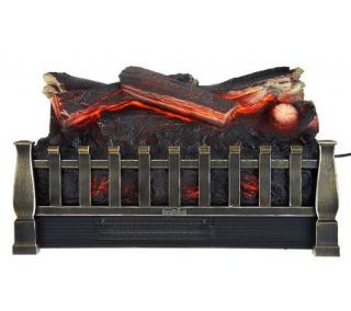 Duraflame Freestanding Log Set w/Flame Effect & Heat —