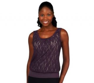 Kathleen Kirkwood Undercover Agent Lace Overlay Cami   A224299