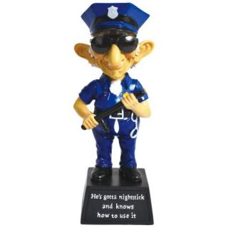 12769 Police Officer Bobble Coots Hes got Nightstick Knows How to Use