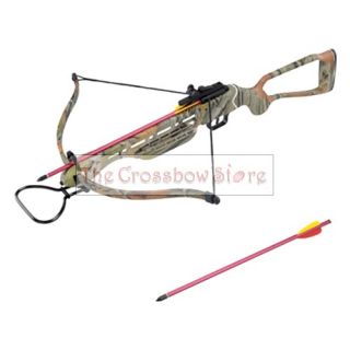 150lbs Metal Camouflage Green Hunting Crossbow 2 Arrows