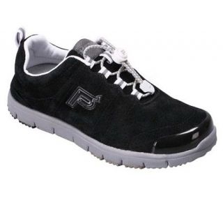 Propet Womens Travelwalker Suede Active Shoes —