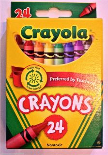 Crayola Crayons 24 Ct School Classroom Supplies Coloring Crayons New