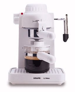 Krups IL Primo Espresso/Cappuccino Maker   4cup   White —