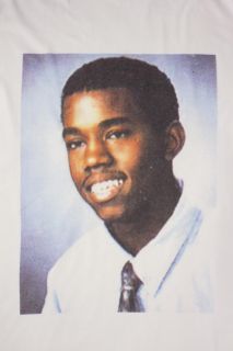 Kanye West T Shirt Small Hip Hop Rap Graduation Yeezy School Photo NY