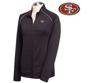 NFL San Francisco 49ers Womens Drytec Full ZipJacket —