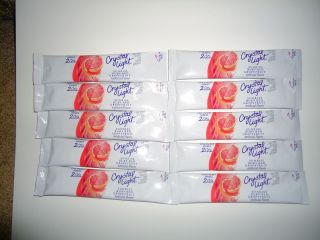 10 PACKETS CRYSTAL LIGHT RUBY RED GRAPEFRUIT DRINK 2QT PACKET