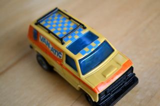 Ideal Toys 1977 TCR Van Atic HO Scale Slot Less Car Van