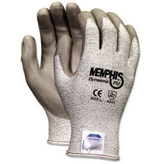 Crews Memphis Dyneema Polyurethane Gloves Medium White Gray