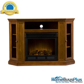 avier corner or flat wall media tv stand electric fireplace