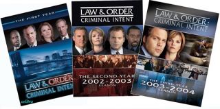 New Law and Order Criminal Intent Year Season 1 2 3