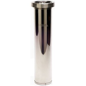 Dixie Stainless Steel in Counter Cup Dispenser 12 21 Oz