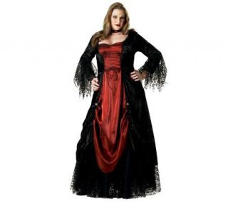 Gothic Vampira Plus Size Ladies Elite Collection Costume   H143345