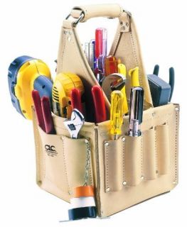 Custom Leathercraft 526 Electricians and Maintenance Tool Pouch Top