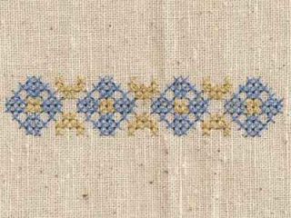Easter Cross Stitch Borders and Corners Machine Embroidery Designs