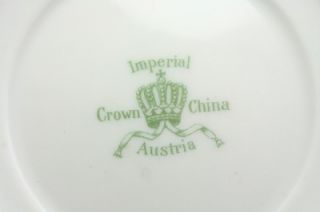 Vintage Imperial Crown China Austria Rose Tea Strainer