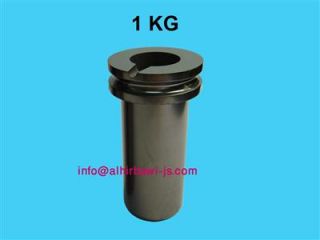 crucible 1 kilo fits automatic furnace this is a new graphite crucible