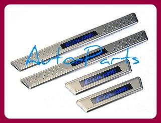 08   11 Chevy Cruze Stainless Steel LED Door Sill Sills Duel Tone