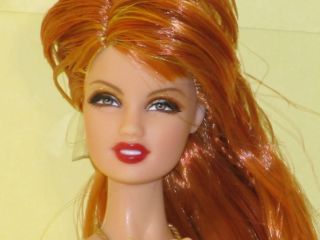 CYNDI LAUPER DOLL  Brown Eyed Redhead  Modelmuse with Jewelery