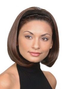 Smitten Easihair Headband Hairpiece Short Page Cut