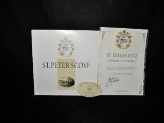 Lilliput Lane St Peters Cove New in Box and Deed