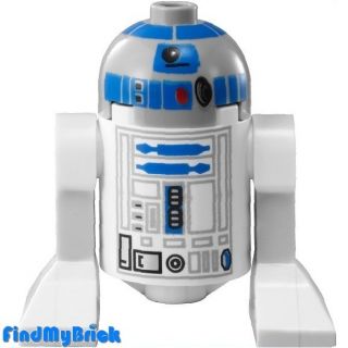SW195 Lego Star Wars R2D2 R2 D2 Astromech Droid Minifigure 10188 10198