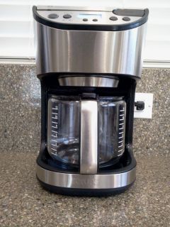 Krups Coffee Maker KM506 12 Cup Stainless Steel Programmable