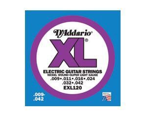 Sets Daddario XL Super Light EXL120 Electric Guitar String Set