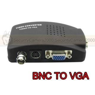 CCTV, BNC to VGA, CRT, LCD Monitor, Video Converter, Adapter