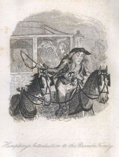  Clinker 1836 edition Tobias Smollett memoir Cruickshank illustration
