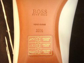 475 HUGO BOSS™ Dalida Light Pastel Blue Bandage Flats (39.5EU/9M