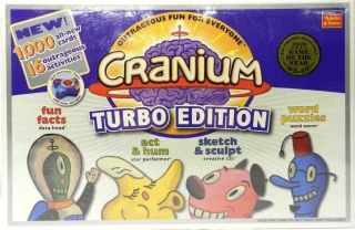 Cranium Turbo Edition Outrageous Fun For Everyone with Electronic