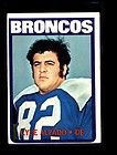 1972 TOPPS #106 LYLE ALZADO BRONCOS ROOKIE EX 013808