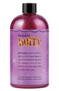 philosophy twinkle berry shampoo, shower gel & bubble bath