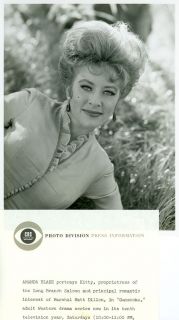 AMANDA BLAKE BEAUTIFUL MISS KITTY PORTRAIT GUNSMOKE ORIGINAL 1964 CBS