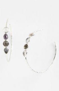 Ippolita 4 Stone Hoop Earrings ( Exclusive)