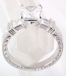 Most Dazzling Chic Cubic Zirconia 18GP Ring AAA Grade