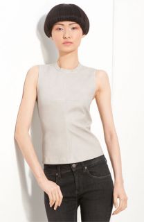 A.L.C. Bryn Sleeveless Leather Top