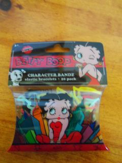 20 BETTY BOOP LOGO BANDS SILLY BANDZ CRAZY BANDS NEW IN PACK