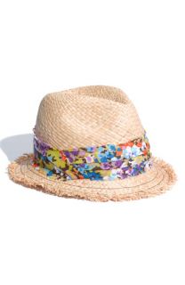 Capelli of New York Paper Straw Trilby
