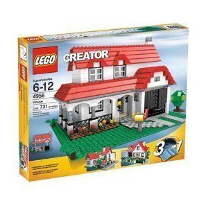 Lego Creator House 4956 Build 3 Lego sets from 1 set Brand New Sealed