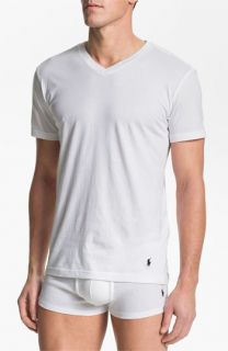 Polo Ralph Lauren Slim Fit V Neck T Shirt (3 Pack)
